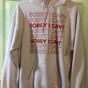 Pull over hoodie